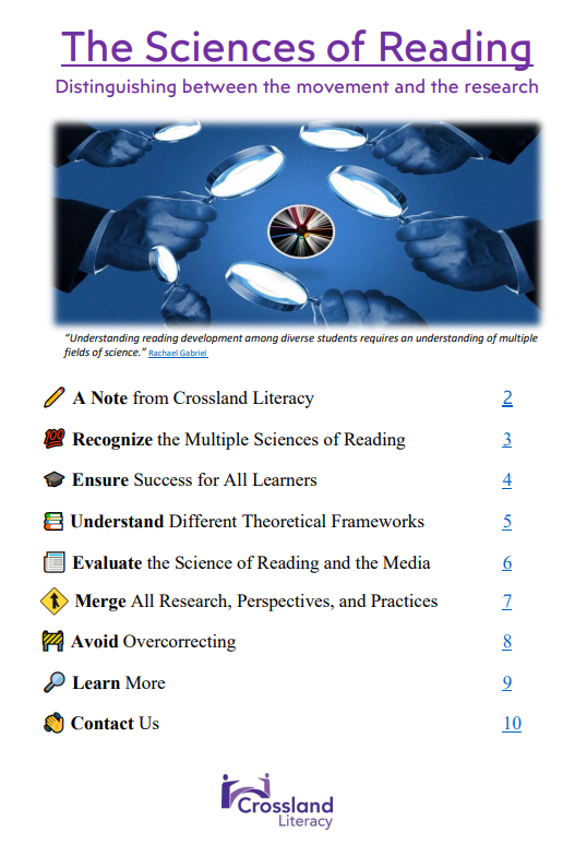 More thoughts about the social media version of Science of Reading by ...